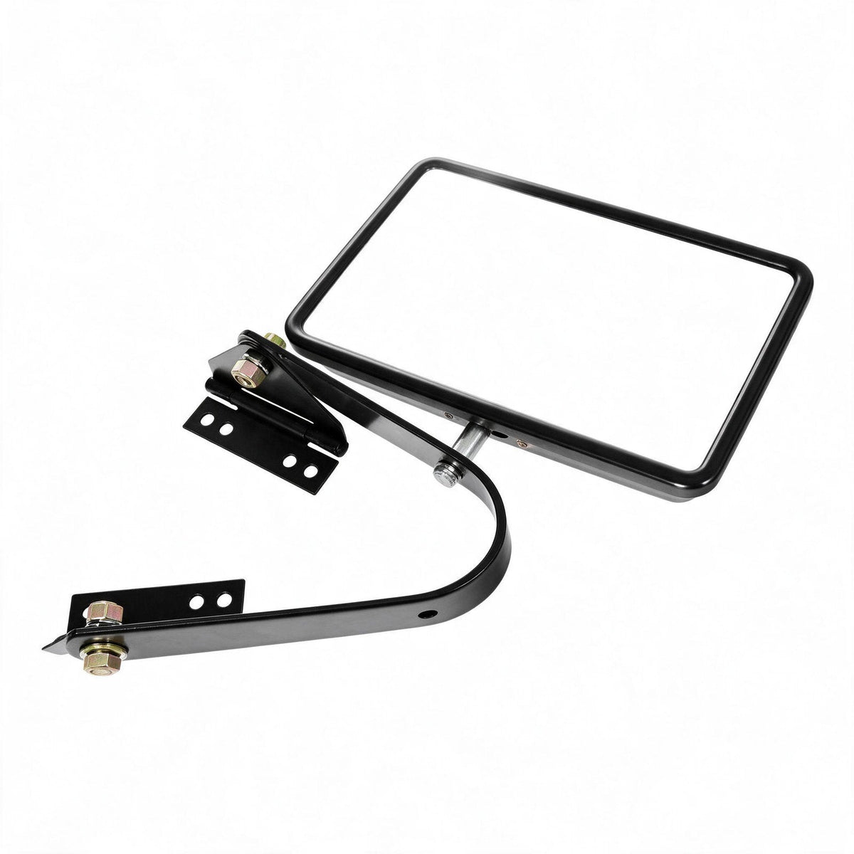 Door Mirror Head and Arm Texture Black Suitable for Universal Truck 2000-2025-2