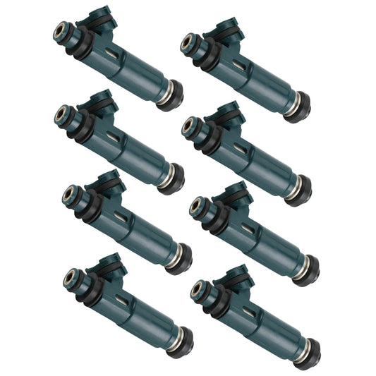8x Fuel Injectors Suitable For Toyota Land Cruiser Lexus 4.7L V8 23250-50040-0