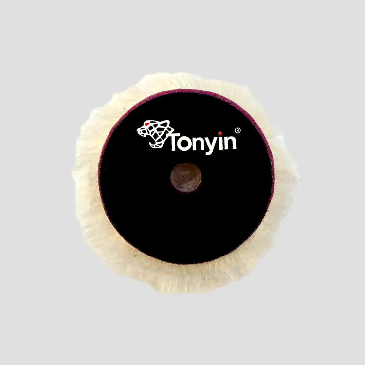 TONYIN 3 INCH WOOL POLISH PAD COARSE (TP25A)