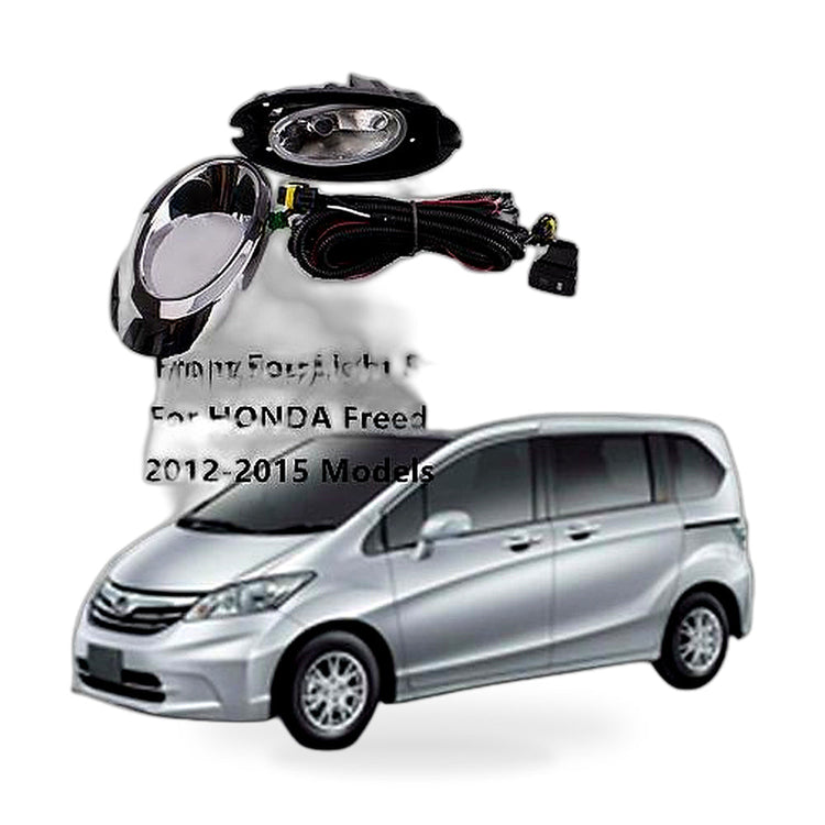 Front Fog Light Assembly Suitable for Honda Freed 2012-2015 Halogen DRL-0