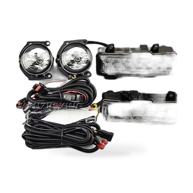 Fog Light Frame Suitable for Mitsubishi Pajero V93 V97 2015-2019 LED DRL-0