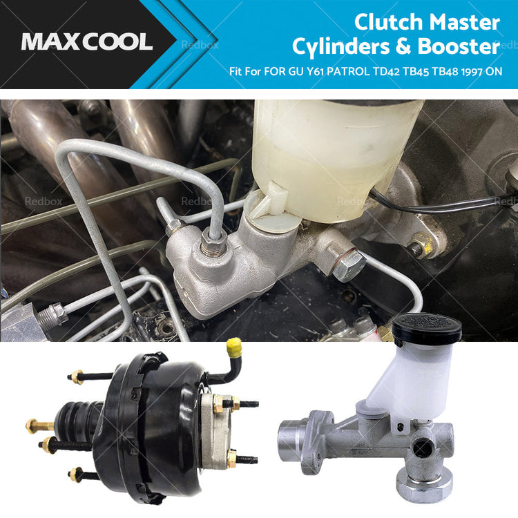 CLUTCH MASTER CYLINDER  and  BOOSTER FOR GU Y61 PATROL TD42, TB45, TB48, 1997 ON-0
