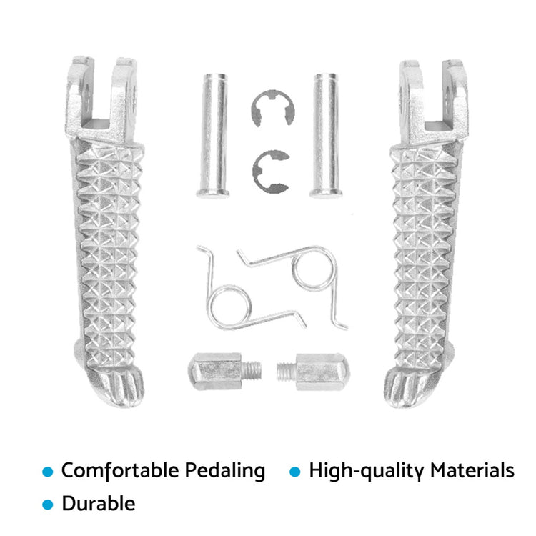 Front Foot Pegs Pedal Suitable For Yamaha YZF R25 R3 MT-07 MT-09 MT-10 MT-03 FZ-09 FJ-09 FZ-10-1