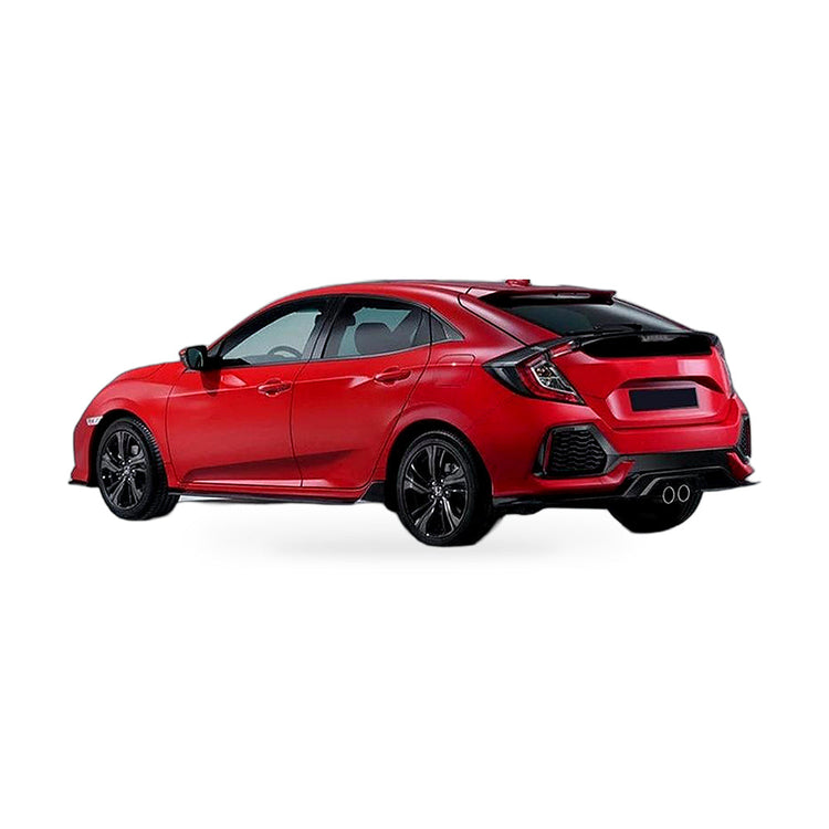 Rear Fog Light Suitable for Honda Civic Hatchback 2016-2021 LED Sequential Brake-0