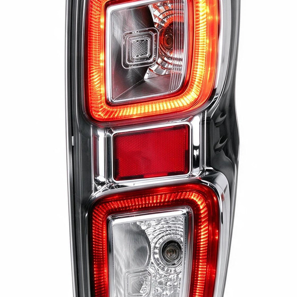 Tail Light Assembly LED Chrome Rim Suitable for Isuzu D-Max RG 2020-2024-3