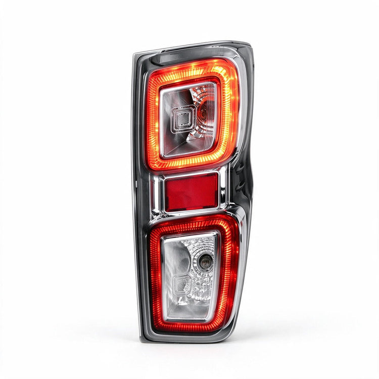 Tail Light Assembly LED Chrome Rim Suitable for Isuzu D-Max RG 2020-2024-0