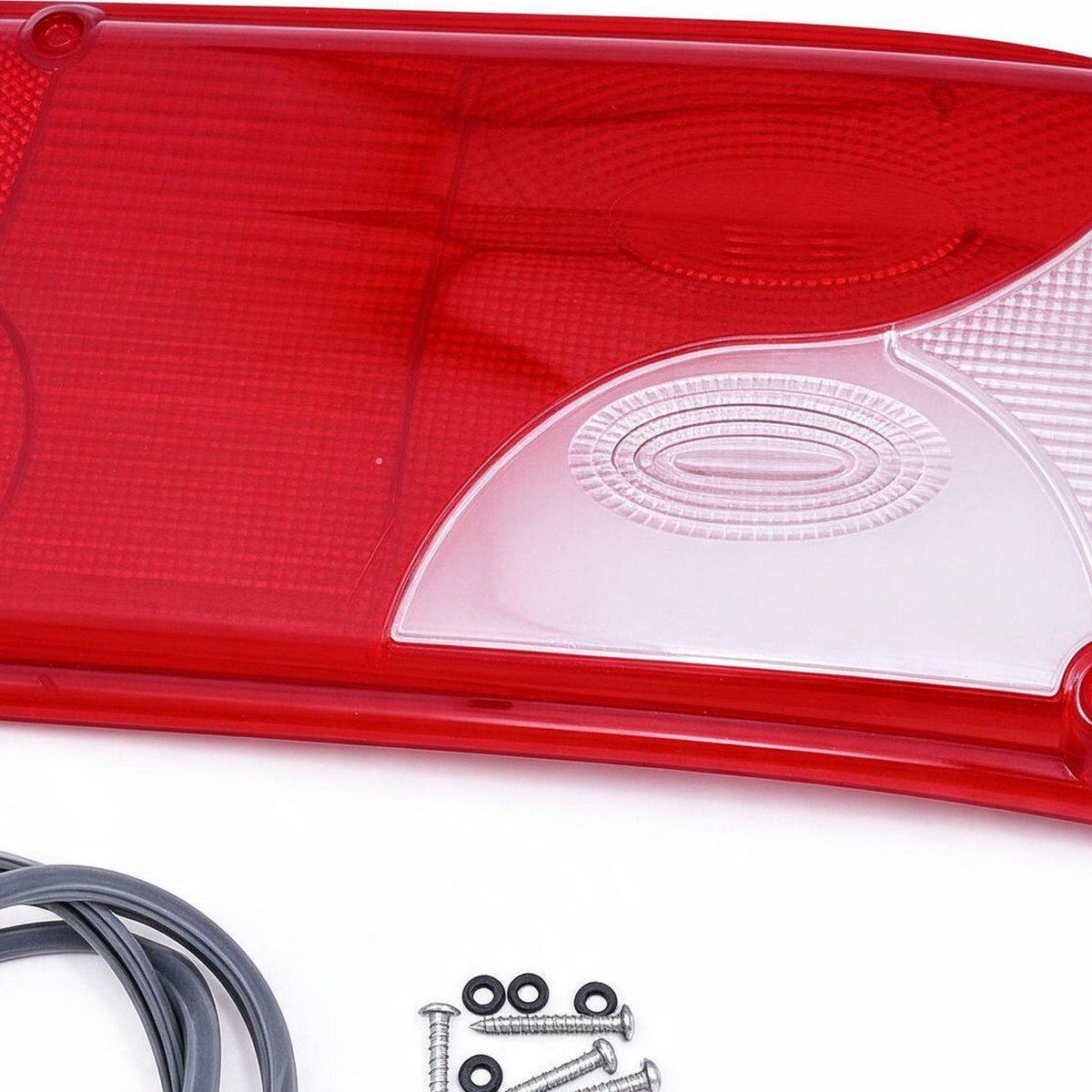 Tail Light Lens Unit with Seal and Screws Suitable for Universal Truck Models-4