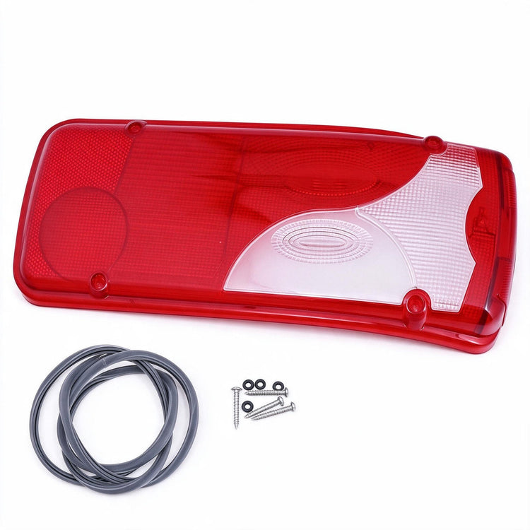 Tail Light Lens Unit with Seal and Screws Suitable for Universal Truck Models-0