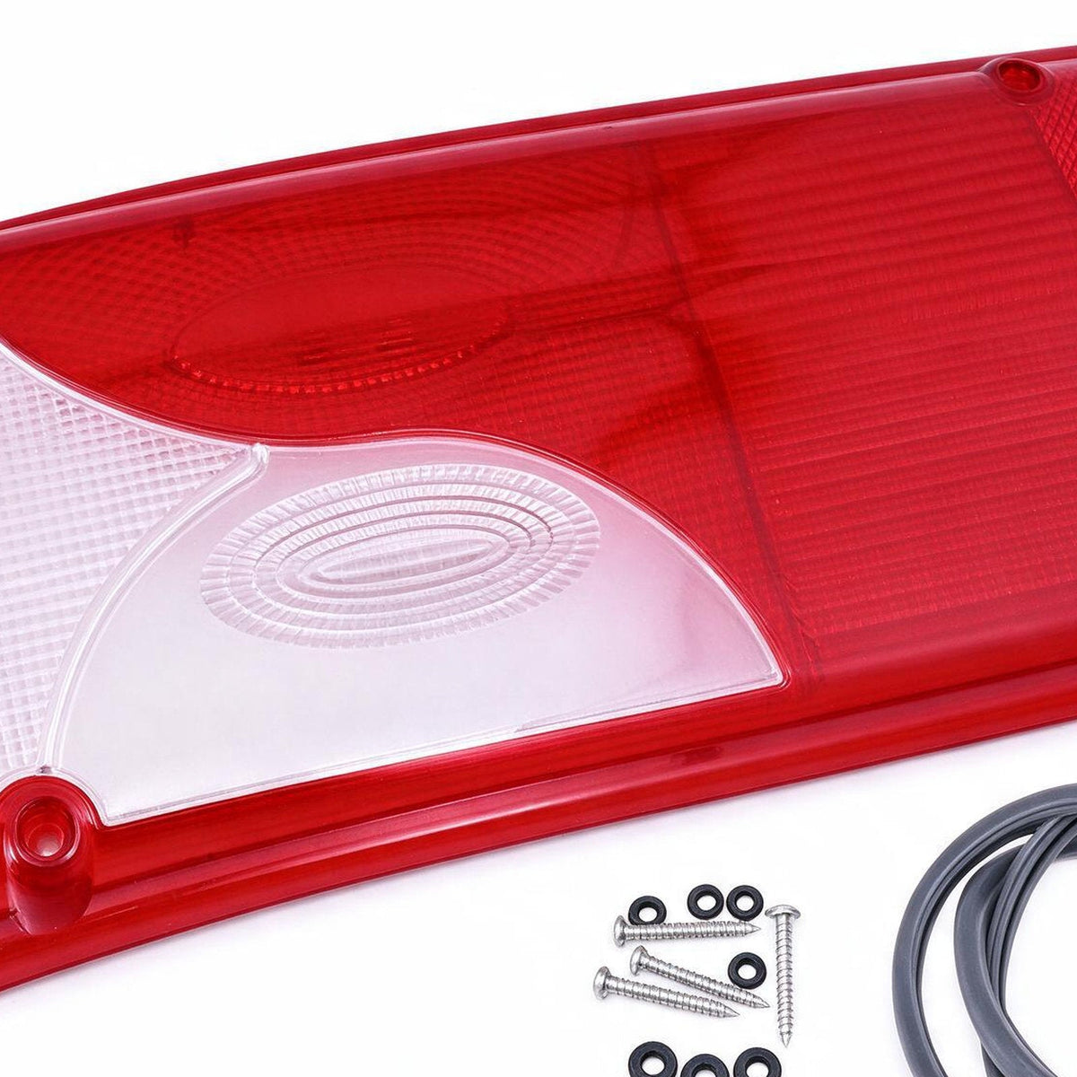 Tail Light Lens Unit Suitable for Universal Truck Left Hand with Seal Screws-4