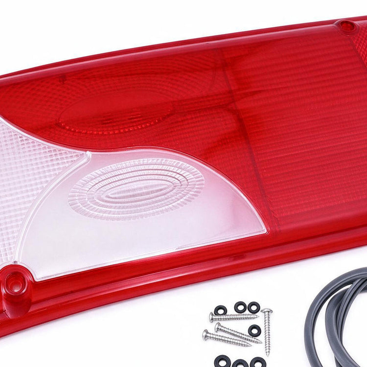 Tail Light Lens Unit Suitable for Universal Truck Left Hand with Seal Screws-4