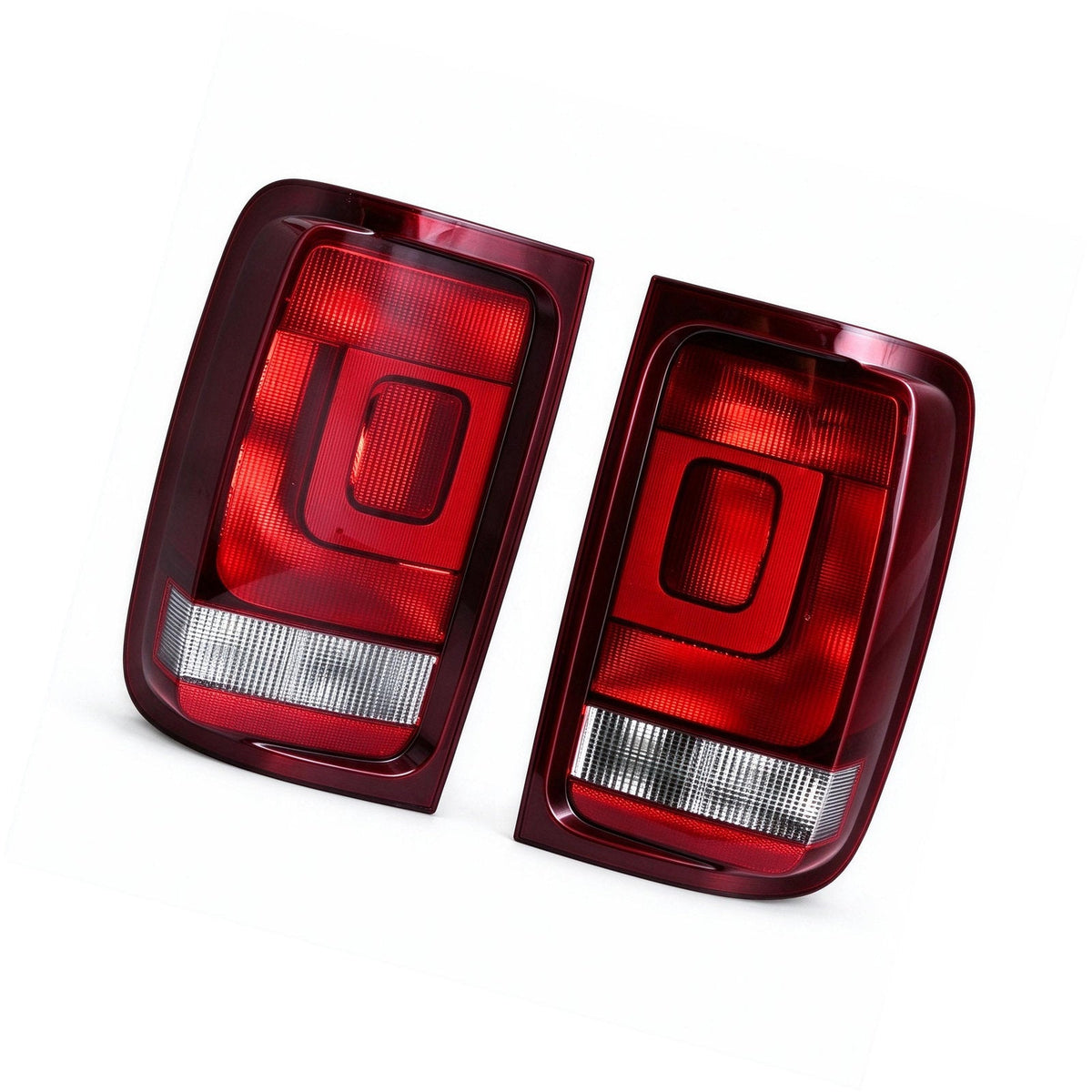 Tail Light Assembly Set Tinted Red Suitable for Volkswagen Amarok 2010-2022-1