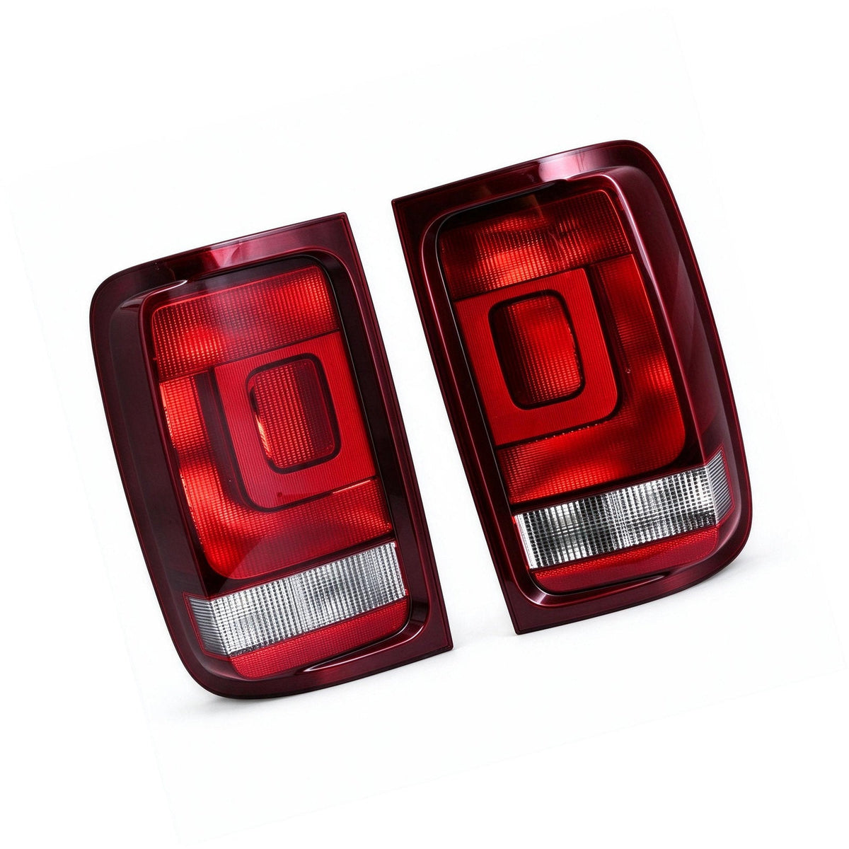 Tail Light Assembly Set Tinted Red Suitable for Volkswagen Amarok 2010-2022-2