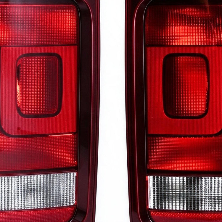 Tail Light Assembly Set Tinted Red Suitable for Volkswagen Amarok 2010-2022-3