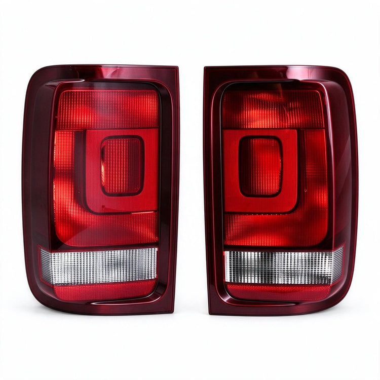 Tail Light Assembly Set Tinted Red Suitable for Volkswagen Amarok 2010-2022-0