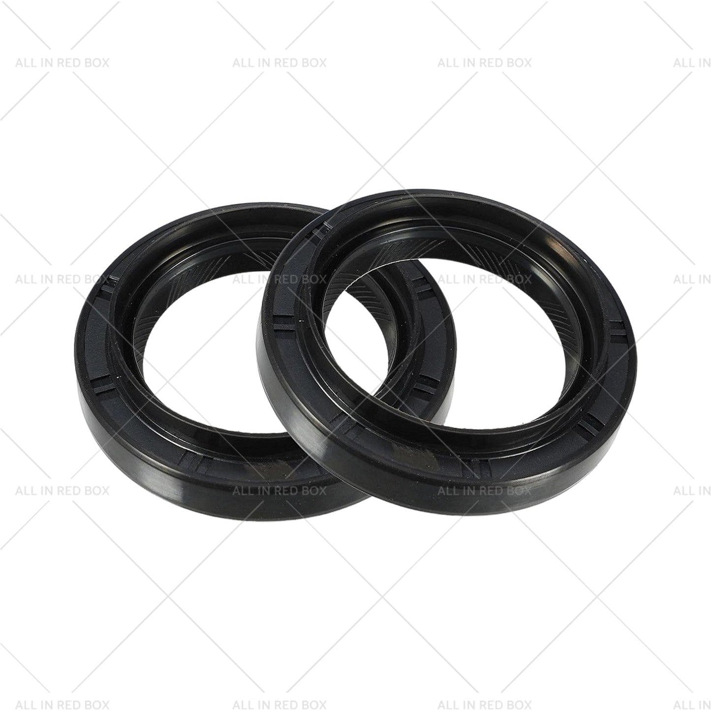 2x RH LH Front Axle Oil Seal Set Suitable for Toyota Hilux TGN26 KUN26 KUN25 RH+LH-5