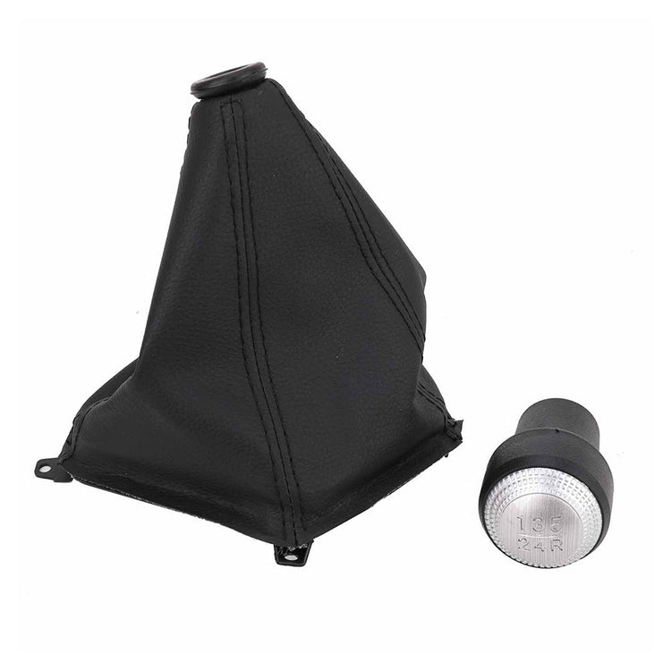 Gear Shift Knob 5 Speed + Shift Boot Frame Kit Suitable For Hyundai Tucson 2004-2009-1