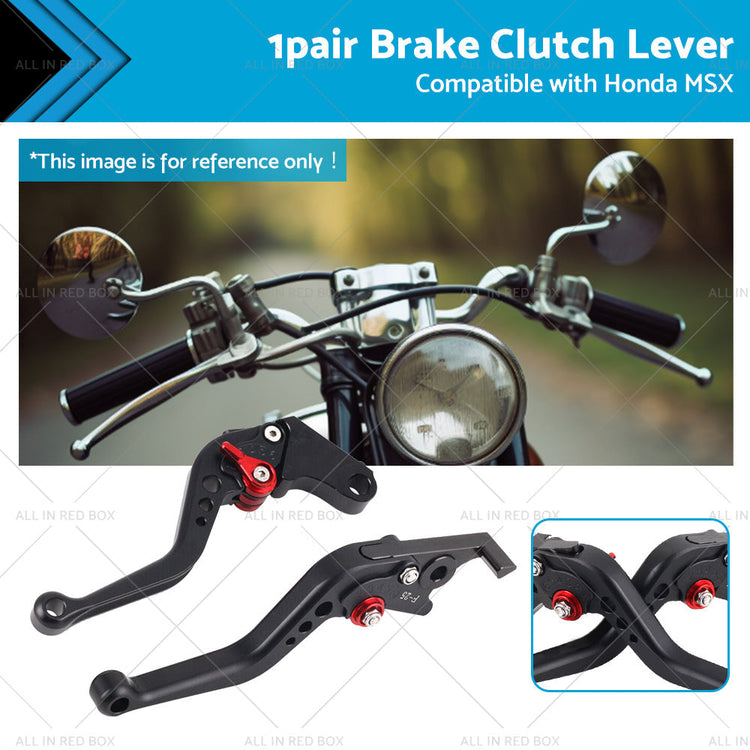 Short Brake Clutch Levers Suitable For Honda MSX 125 Grom MSX 125 SF 2013-2023-0