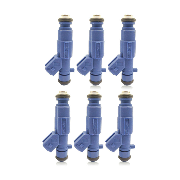 6x Fuel Injectors Suitable For Ford Falcon Fairlane LTD BA BF XR6 Territory SX SY-0