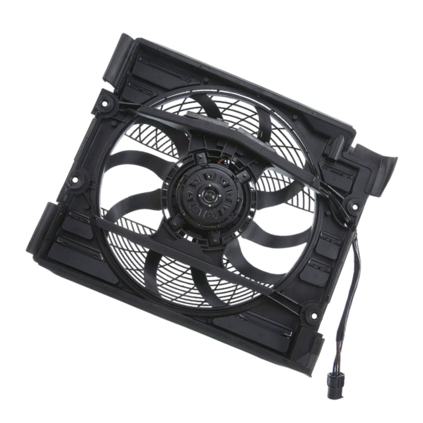 Radiator Cooling Fan 12V 3-Pin Suitable For BMW 5 Series Sedan E39 525i / 528i / 535i / 540i-3