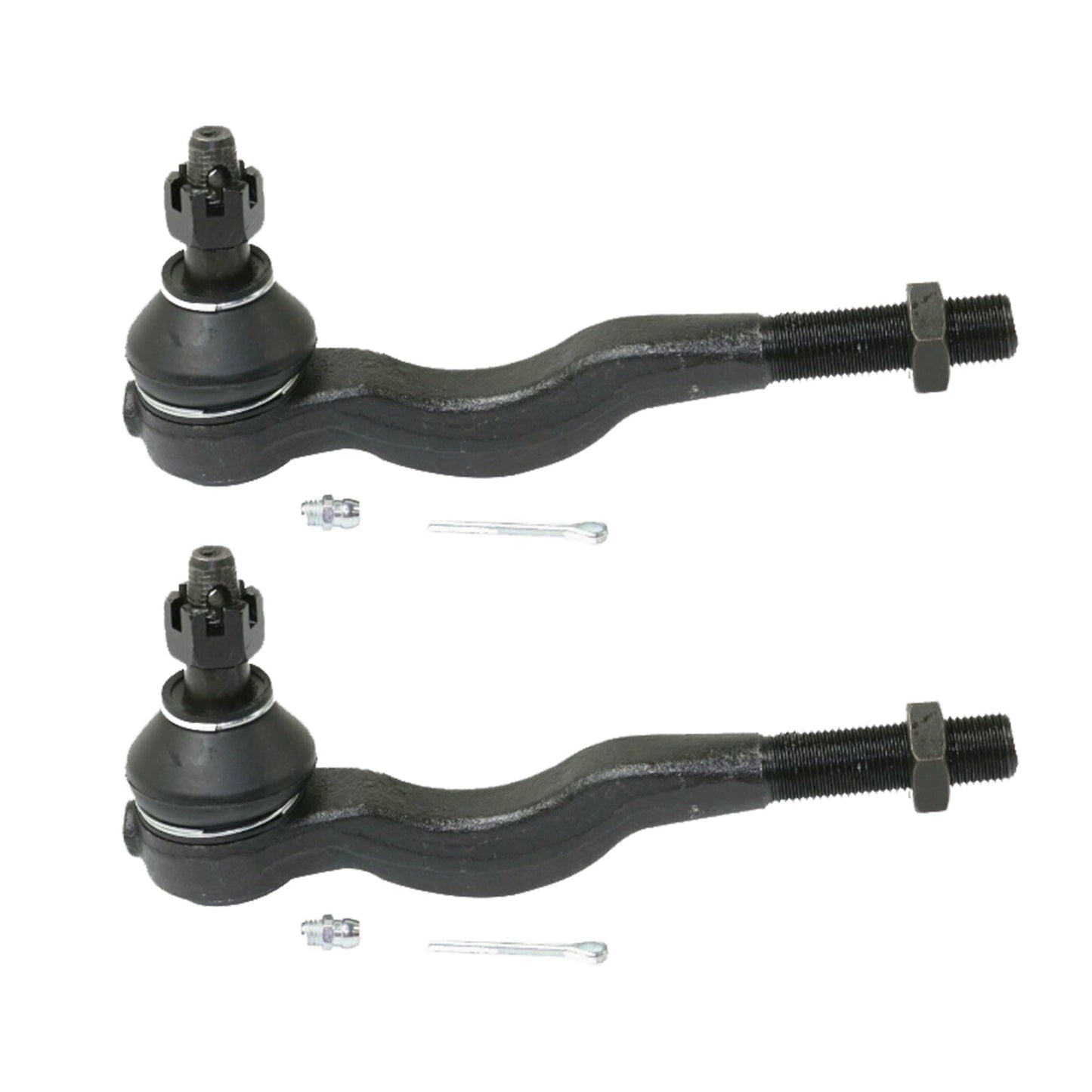 2x Front Inner Tie Rod Ends Suitable For Mitsubishi Pajero NH/NJ/NK/NL 4x4 1991-2000-0