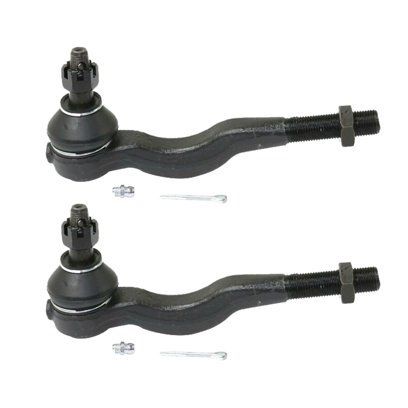 2x Front Inner Tie Rod Ends Suitable For Mitsubishi Pajero NH/NJ/NK/NL 4x4 1991-2000-0