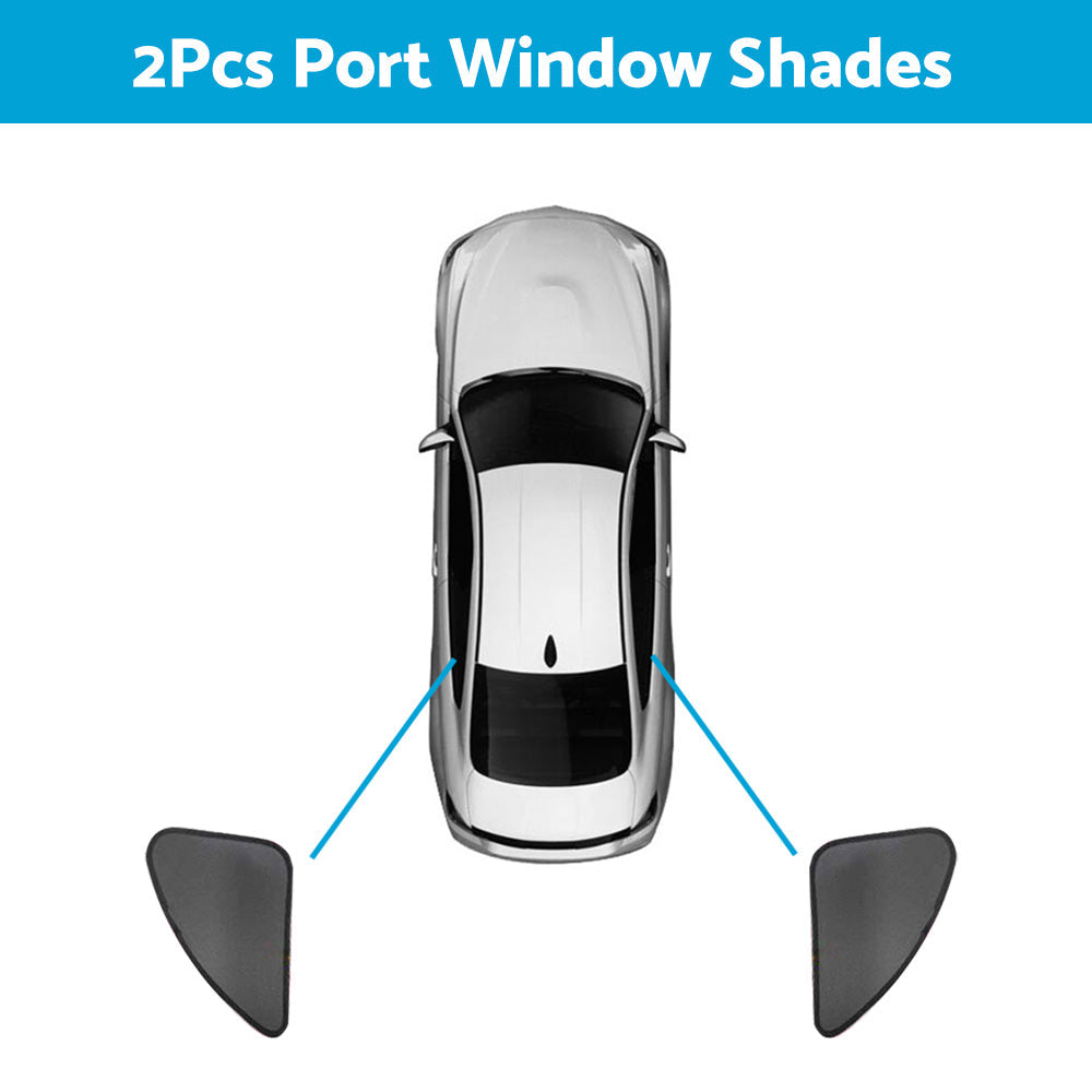 Car Front & Rear Window Sun Shade Mesh Suitable For Haval Jolion 2021-2023-5