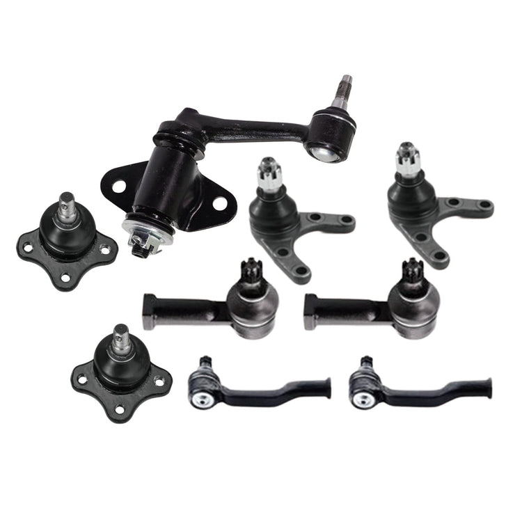 Ball Joint Tie Rod End Idler Pitman Arm Kit Suitable for Mazda B2600 UF 1989-98-0