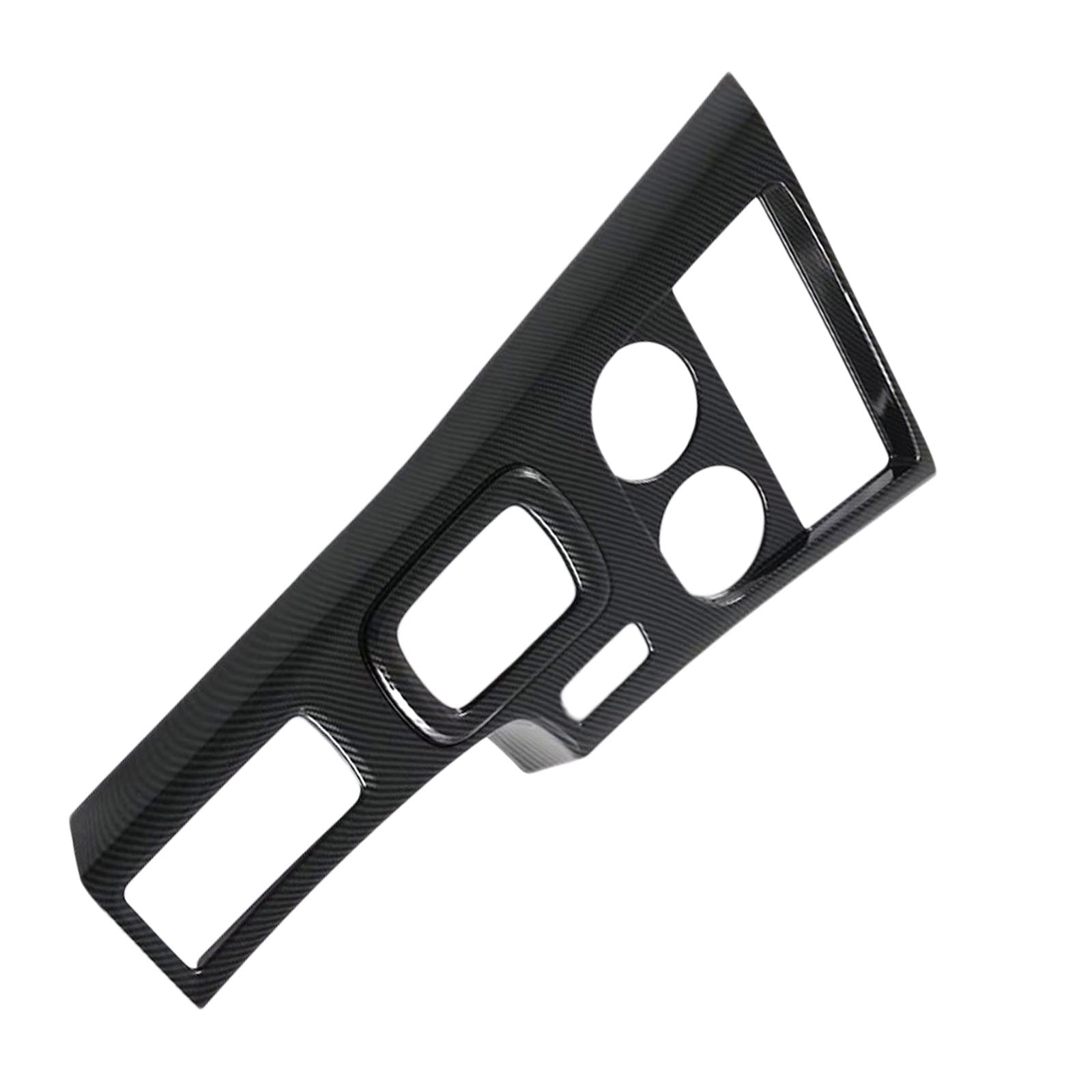 Carbon Fiber Gear Shift Panel Cover Trim Suitable For Toyota Hilux SR / SR5 2021-2024-4