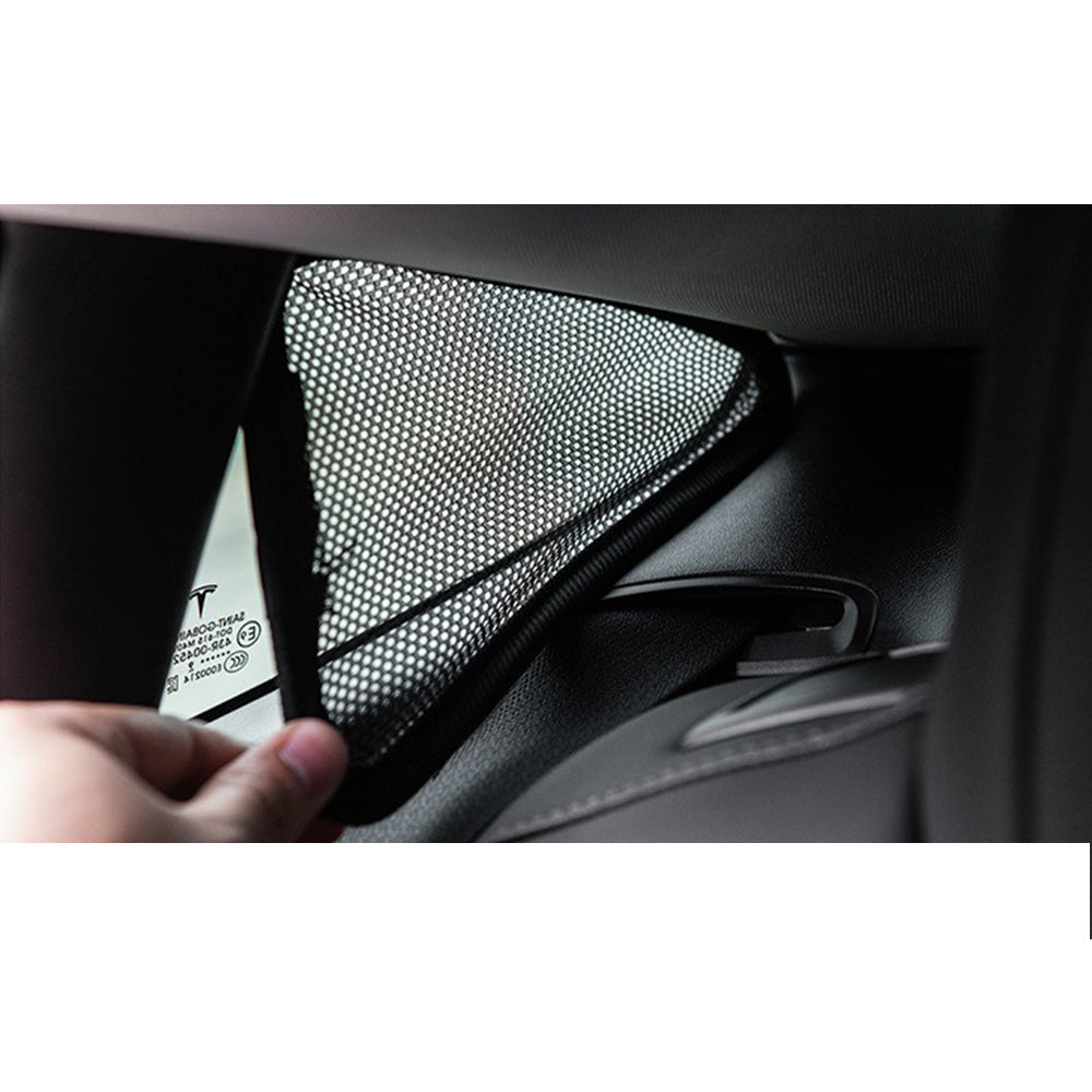 Front & Rear Sunroof Sun Shades Roof Protection Film Suitable For Tesla Model 3 2017-2021-3