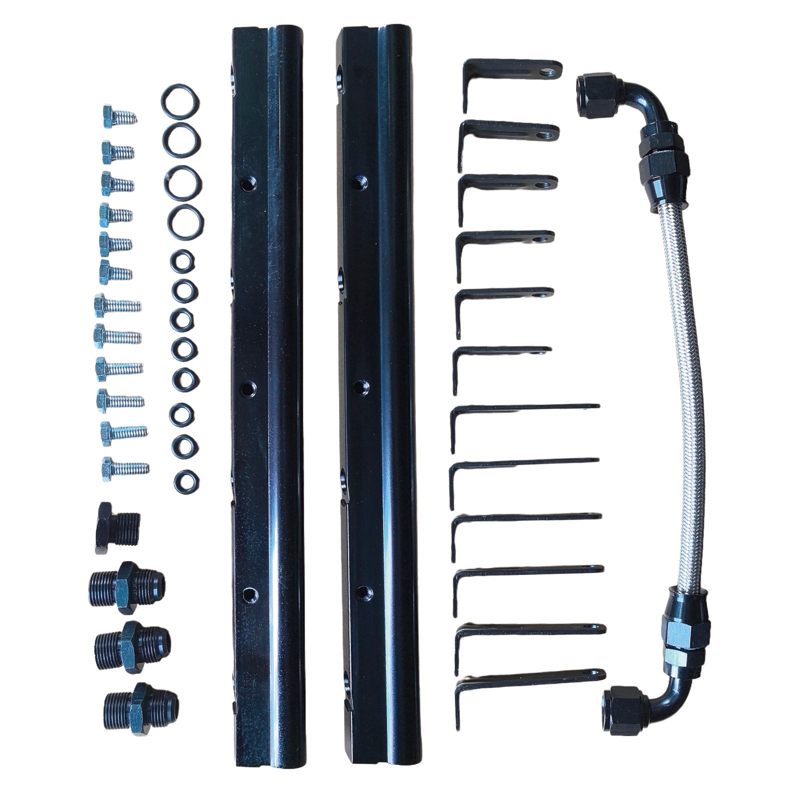 Intake Manifold with Fuel Rail Suitable For Chevy GM LS1 / LS2 / LS6 Engine Dual Plane-2