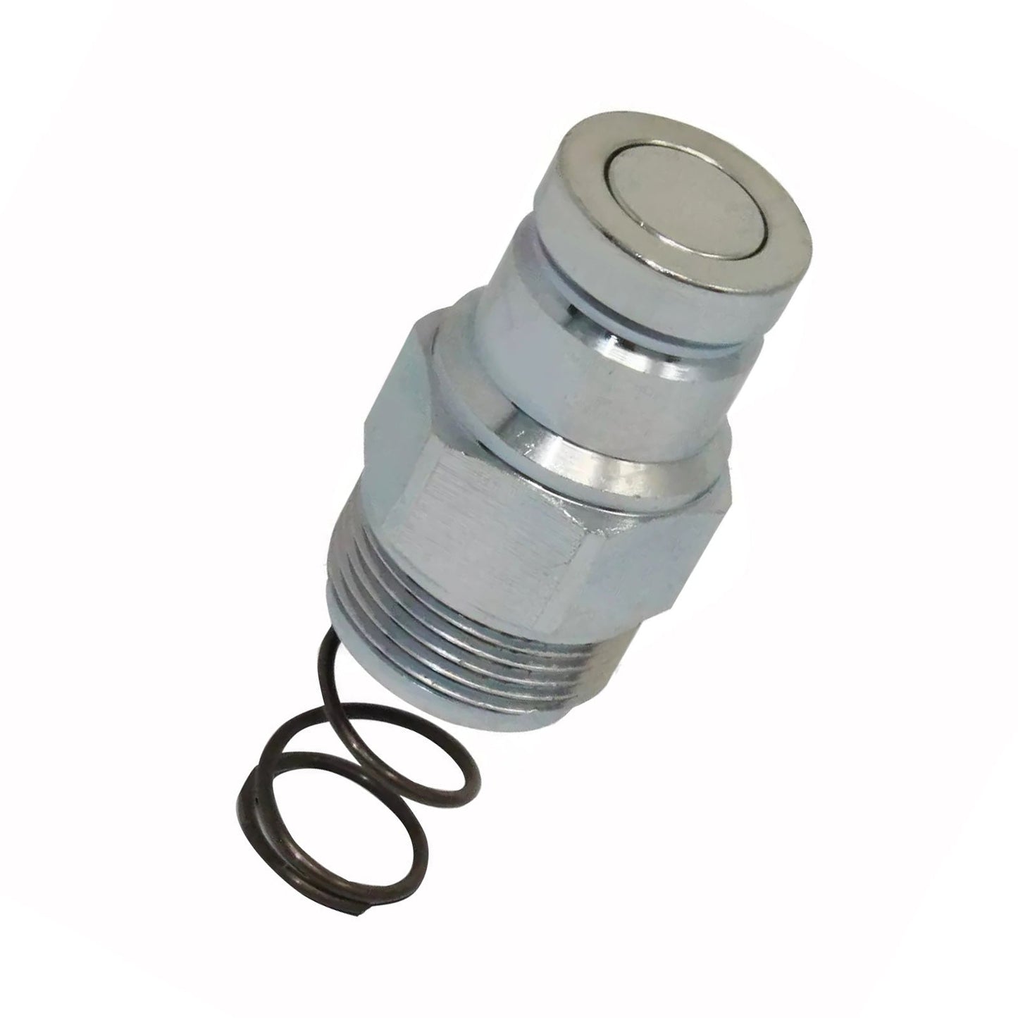 3/8in Hydraulic Male Drain Line Flat Face Quick Coupler Suitable For Bobcat 7246798-1
