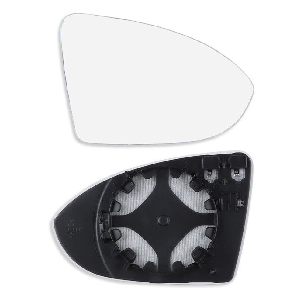Right Heated Convex Mirror Glass with Base Suitable For VW Golf MK7 / MK7.5 2013-2018-1