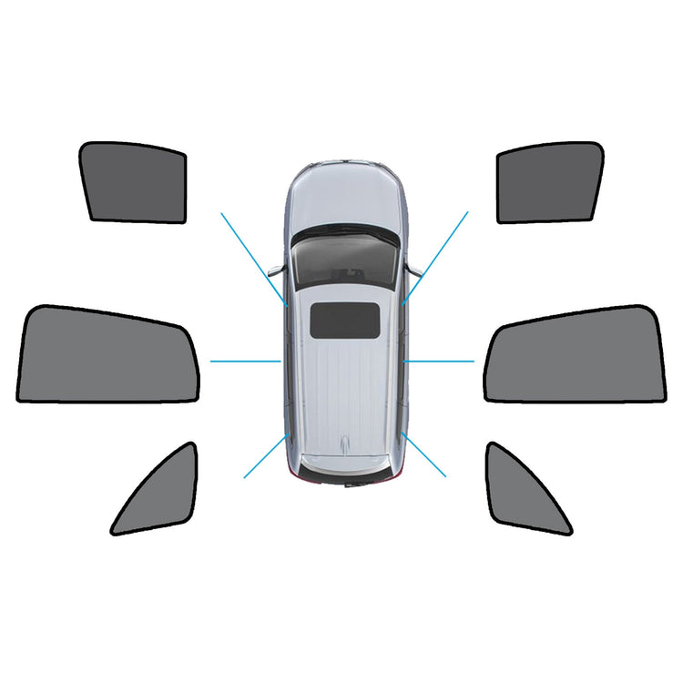 Window Sun Shades Magnetic Mesh Accessories Suitable For Mercedes-Benz GLA 2020-On-0