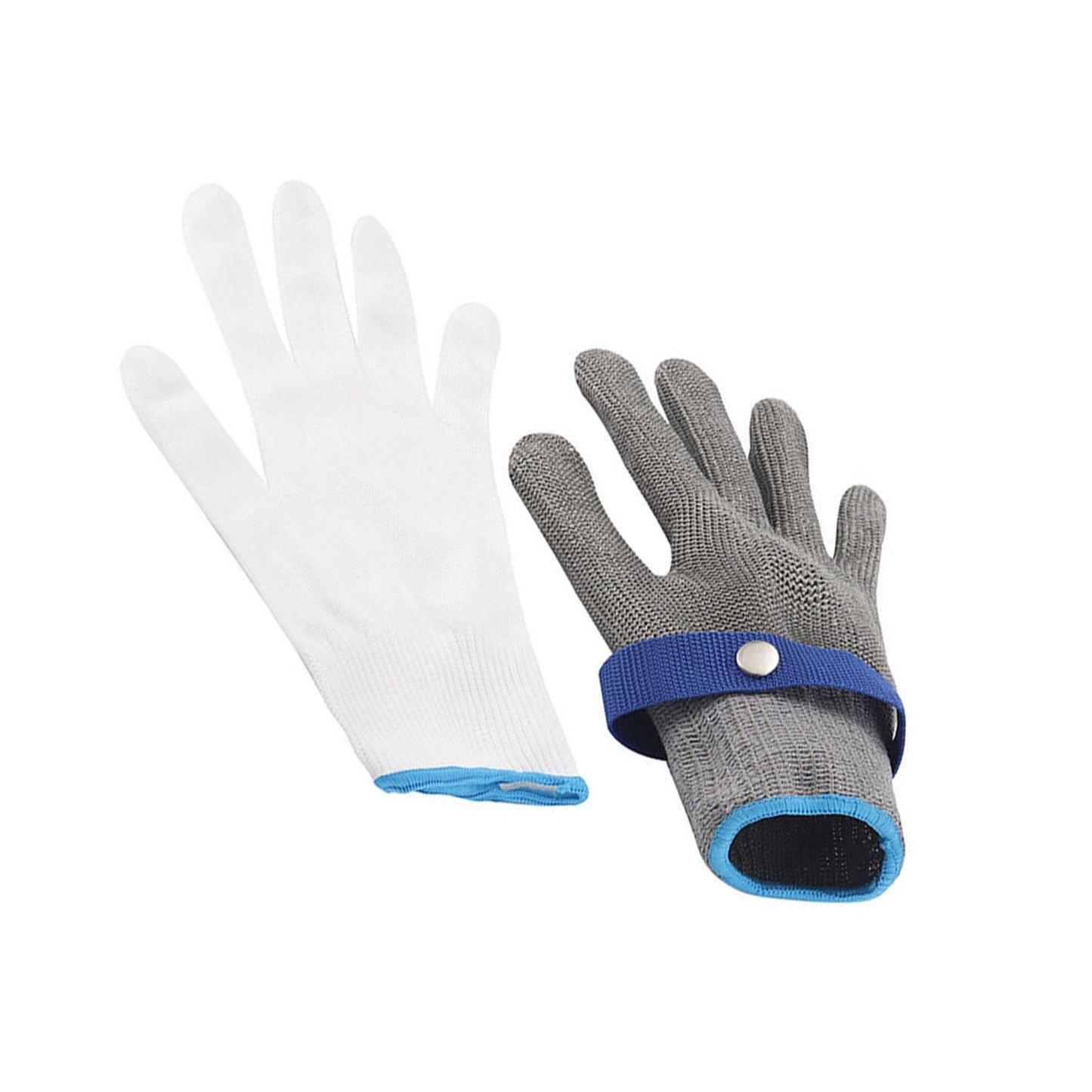Safety Stainless Steel Cut-Proof Stab-Resistant Wire Mesh Butcher Gloves-1
