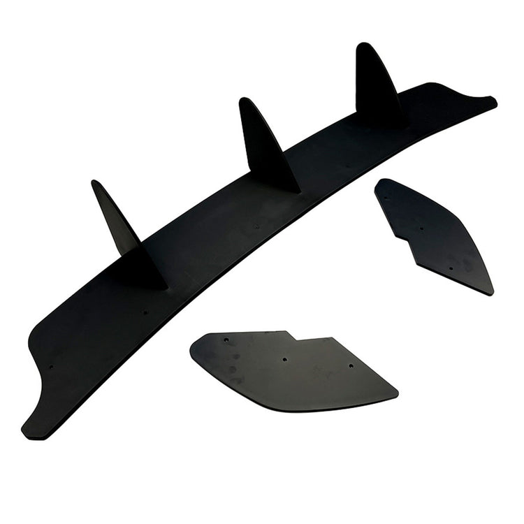Rear Bumper Lip Diffuser Spoiler Suitable For VW Golf 6 MK6 GTI 2010-2014-0