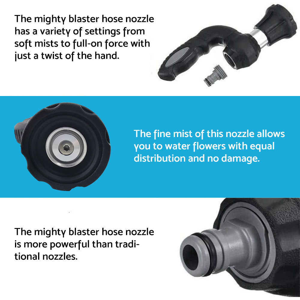 Mighty Power Garden Hose Spray Nozzle Suitable For Garden, Lawn, Plant Watering, and Car Washing-2