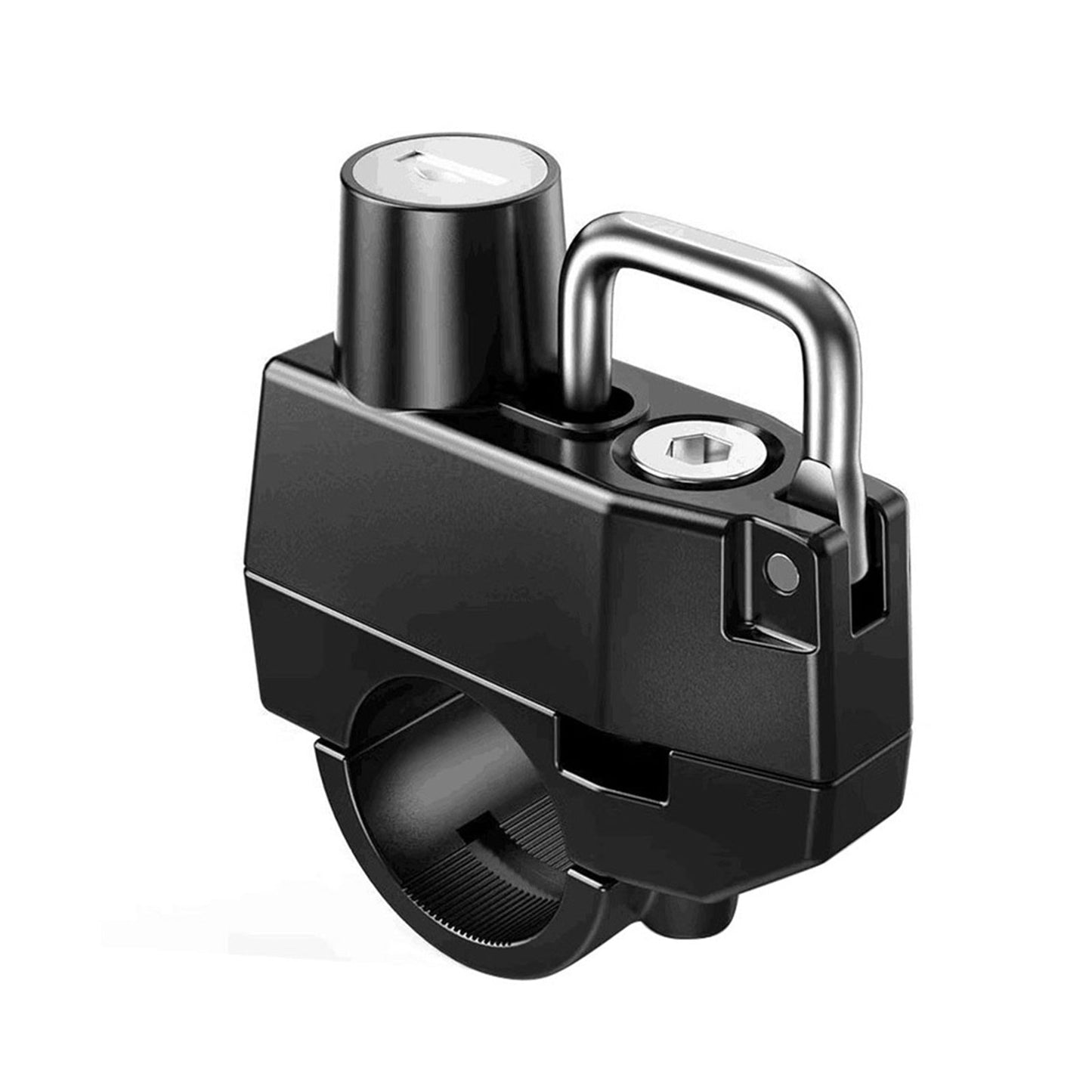 Motorcycle Helmet Lock 22mm 25mm Handlebar Frame Tube Suitable For Harley-0