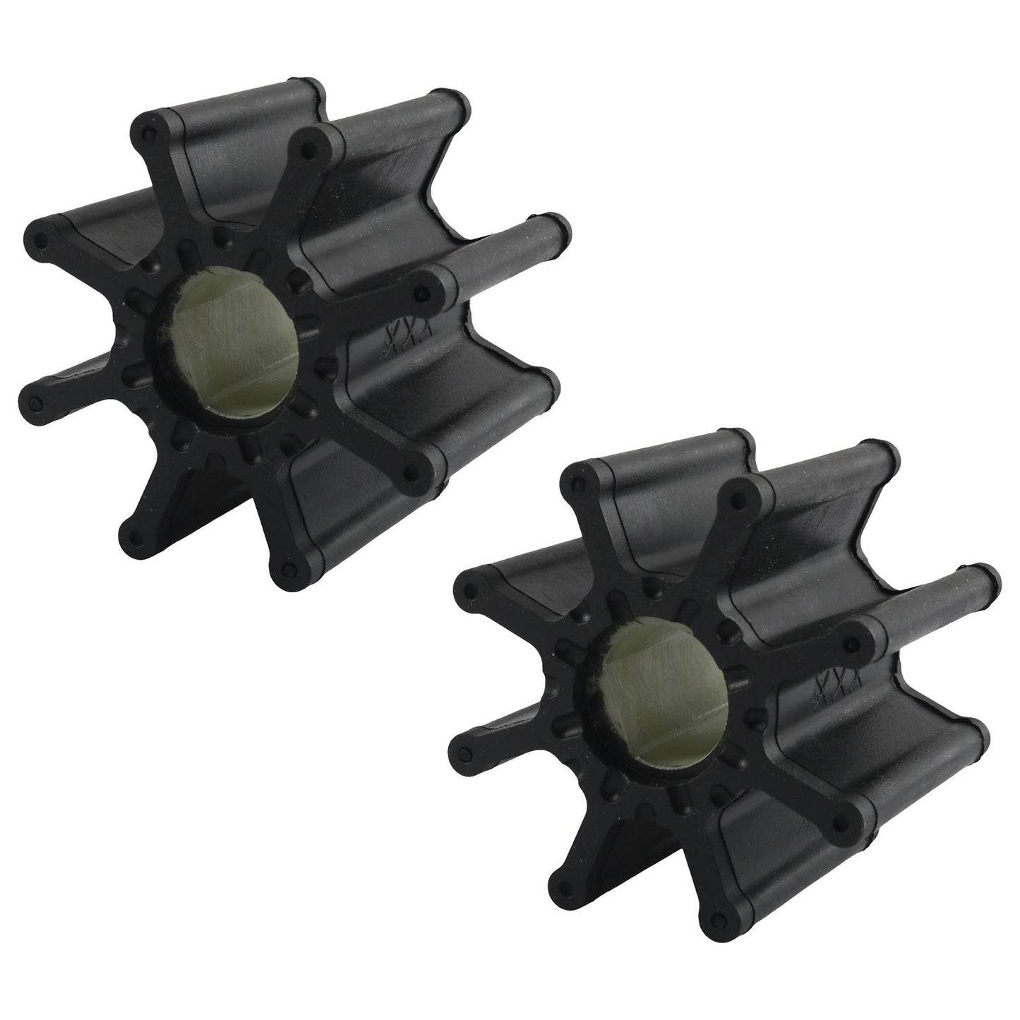 2x Water Pump Impellers Suitable For Mercury Mercruiser / Sierra 5.0L 5.7L 7.4L-0