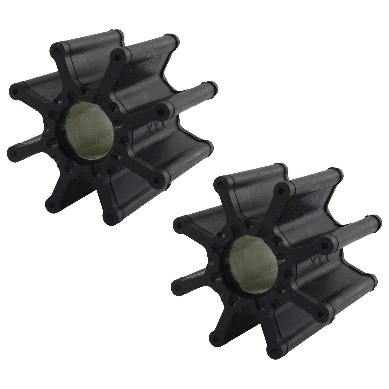 2x Water Pump Impellers Suitable For Mercury Mercruiser / Sierra 5.0L 5.7L 7.4L-0
