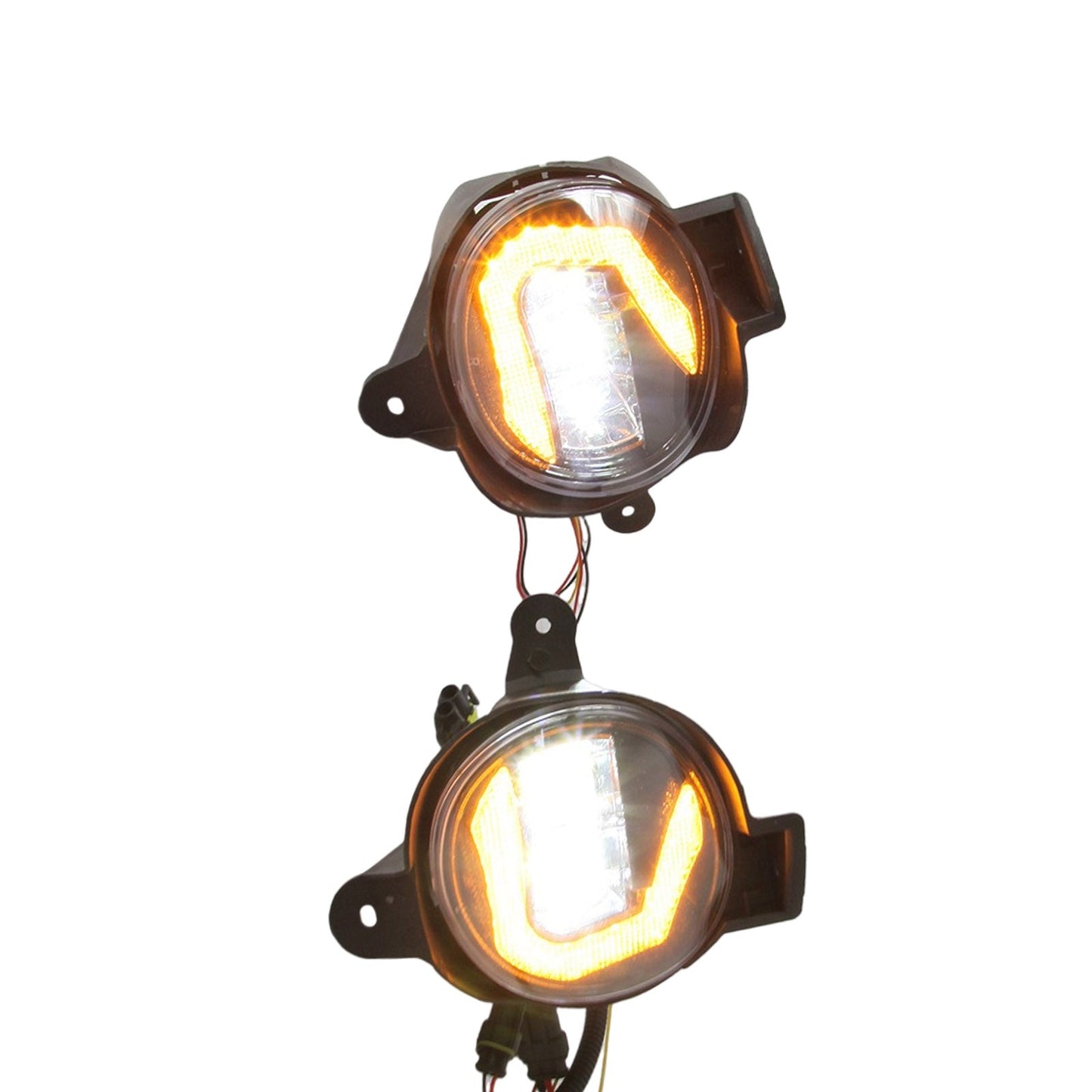 Pair Front Fog Lights LED Waterproof Suitable For Toyota Hilux Vigo 2011-2014-3