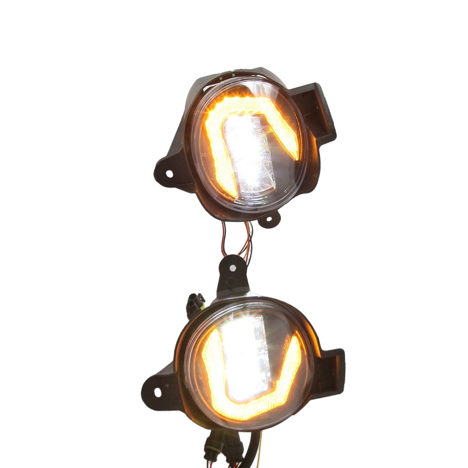 Pair Front Fog Lights LED Waterproof Suitable For Toyota Hilux Vigo 2011-2014-3