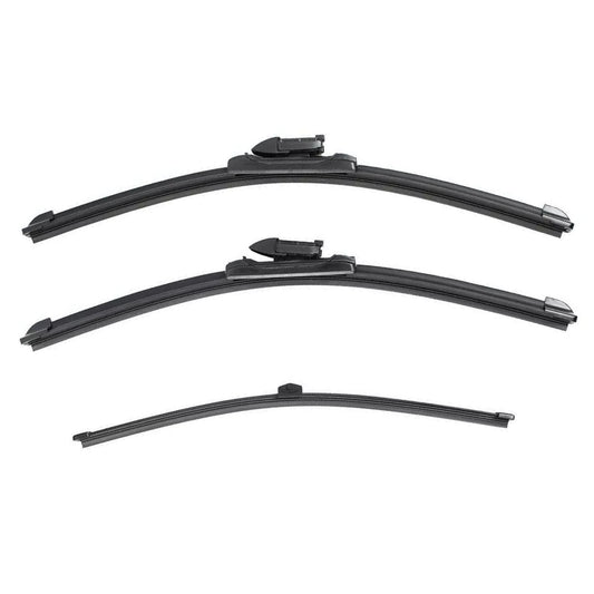 Wiper Blade Set 3pcs Suitable for Volkswagen Polo Hatch 2010–2017-0