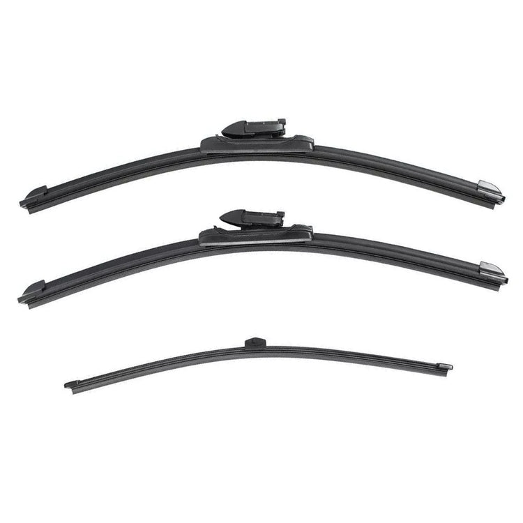 Wiper Blade Set 3pcs Suitable for Volkswagen Polo Hatch 2010–2017-0