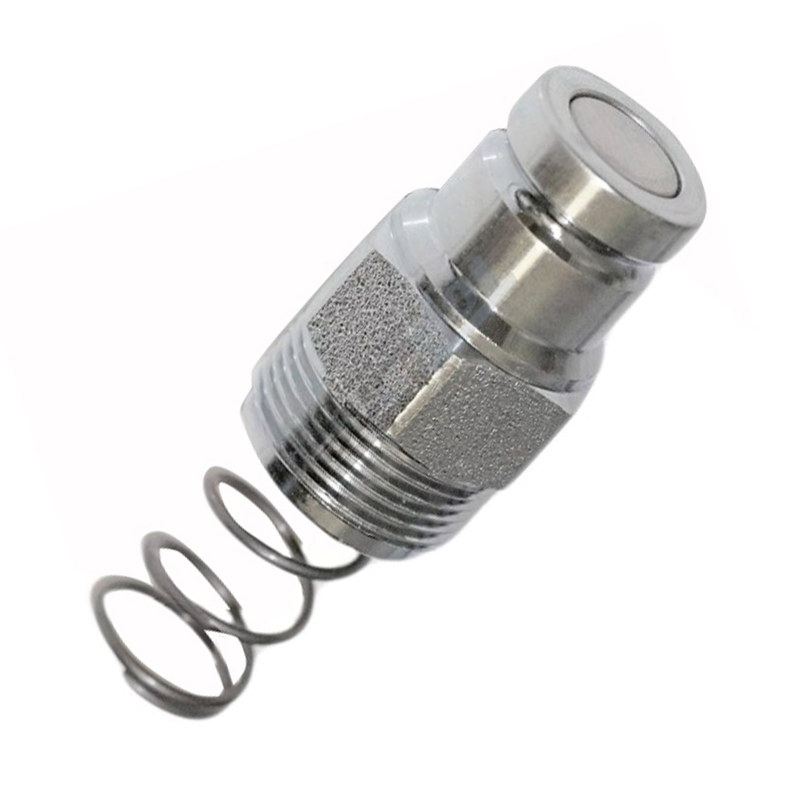 3/8in Hydraulic Male Drain Line Flat Face Quick Coupler Suitable For Bobcat 7246798-3