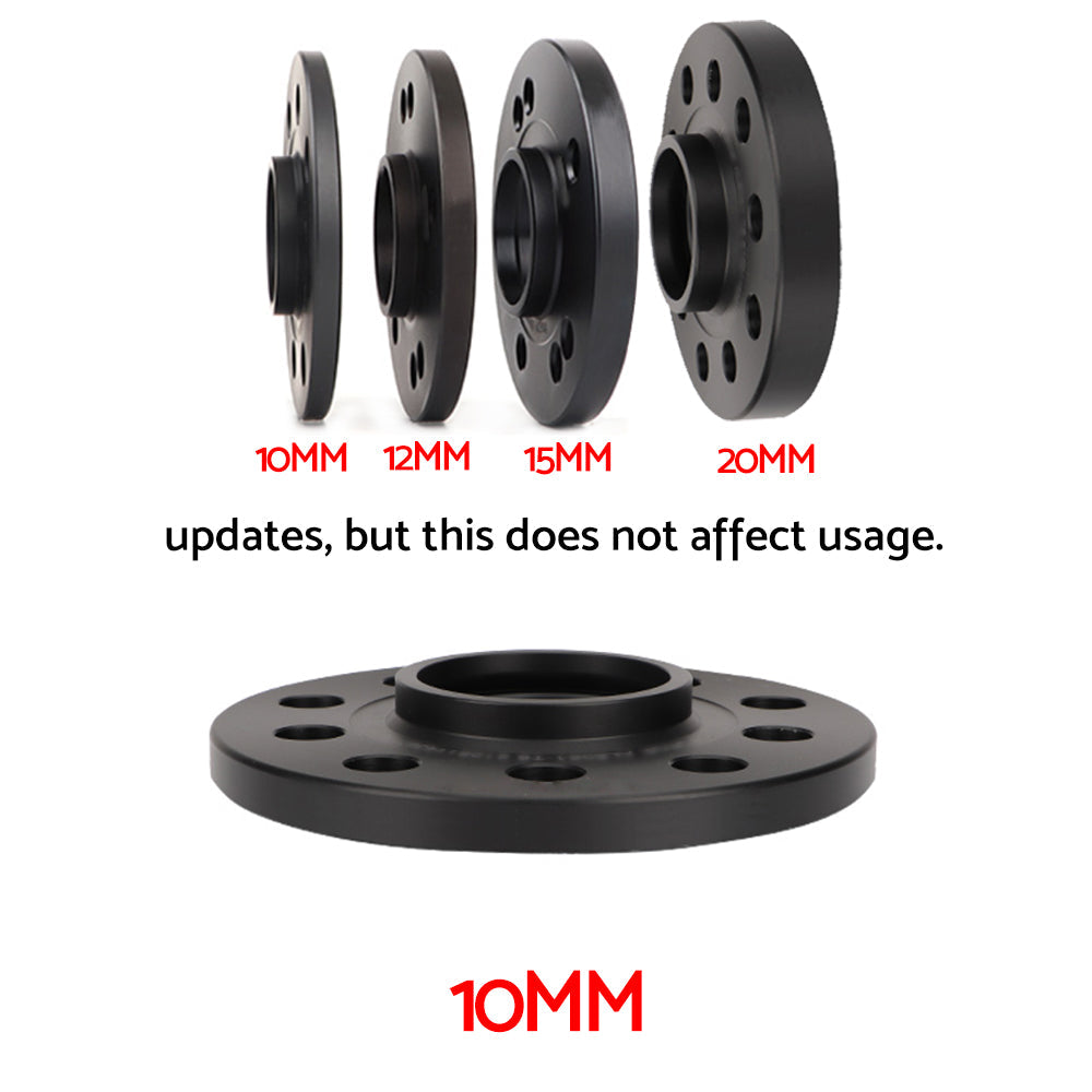2PCS 10mm  Wheel Spacers Suitable For 6061-T6 Porsche Cayman Cayenne Panamera-2