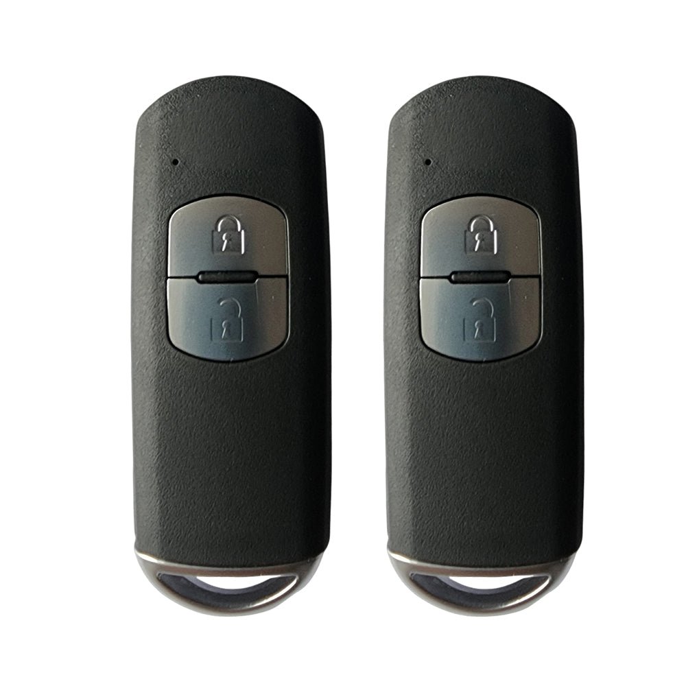 2x Smart Remote Key Shell Suitable For Mazda Mazda 3 5 6 MX-5 CX-5 CX-7 CX-9-0