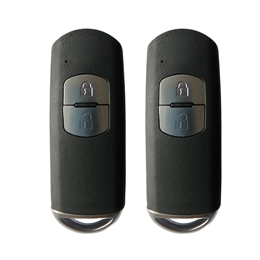 2x Smart Remote Key Shell Suitable For Mazda Mazda 3 5 6 MX-5 CX-5 CX-7 CX-9-0