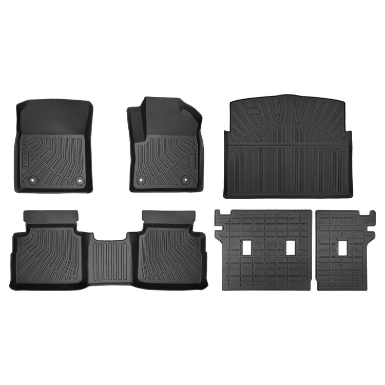 Floor Boot Mats Kit 3D All-Weather Suitable For Nissan X-Trail 22-On T33 e--0