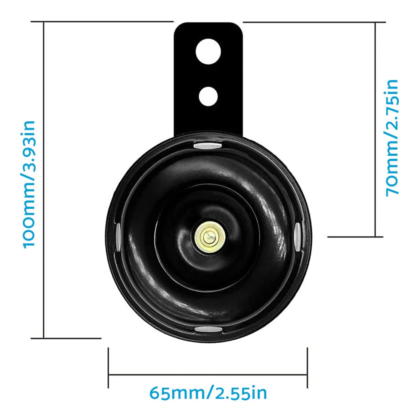 6V Universal Motorcycle Horn Suitable For Suzuki Gokart Buggy Scooter Yamaha-2