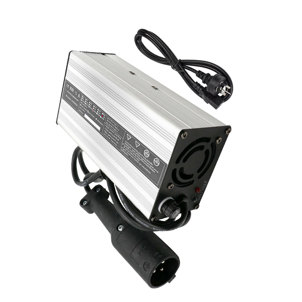 48V 6A Snap-Head 3-Pin Plug Battery Charger Suitable For EZ-GO TXT & Club Golf Cart-2